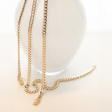 Monaco link 14k gold 7mm