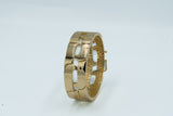 Wide Link Dream Bangle 14K YG Size 59mm