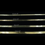 Herringbone chain 14k YG 3.5mm 18”
