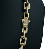 Majesty Link Necklace 14k YG 8.6 mm 26”