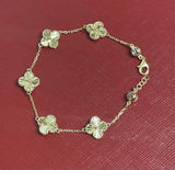 Cleef style bracelet 14k gold 7” $930