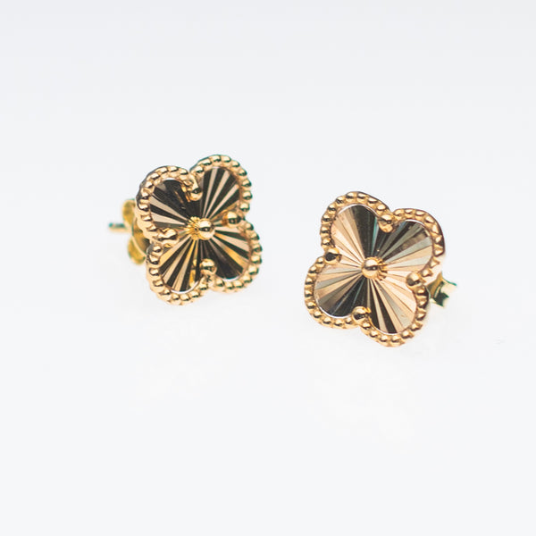 Cleef earrings 14k gold