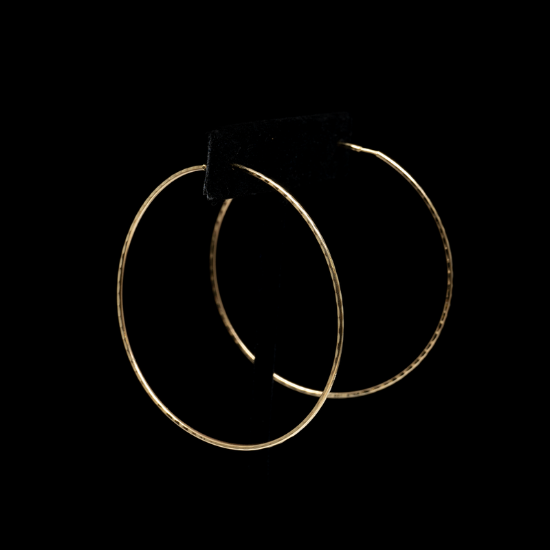 Hoop earrings 14K Gold