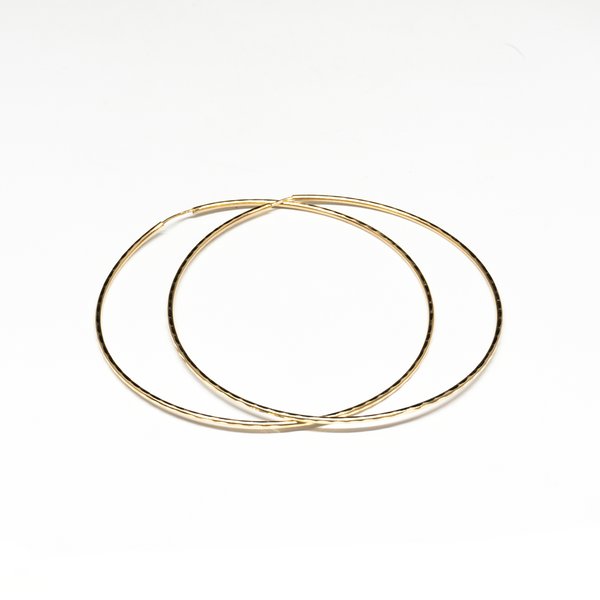 Hoop earrings 14K Gold