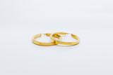 HOOP EARRINGS 14K GOLD 1 ½ “ - $715